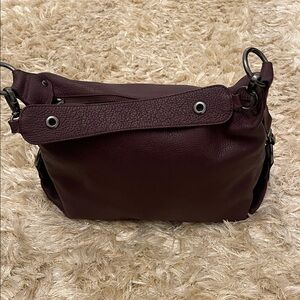 Danier Dark purple Leather purse